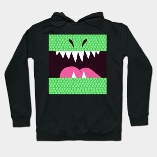 T-Rex Dinosaur Mouth Hoodie